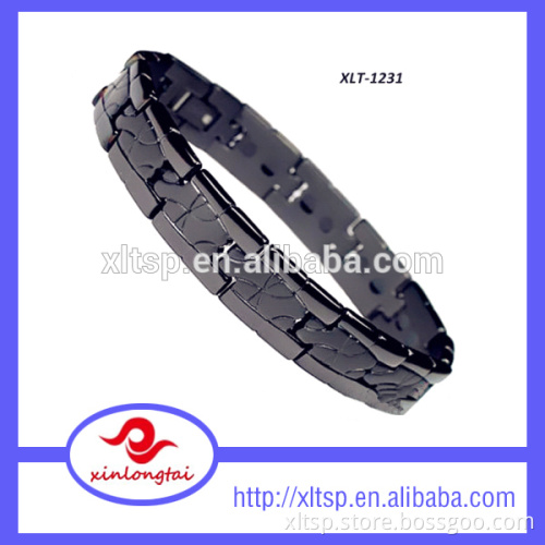 Titanium Stainless Steel Magnetic Germanium Bracelet